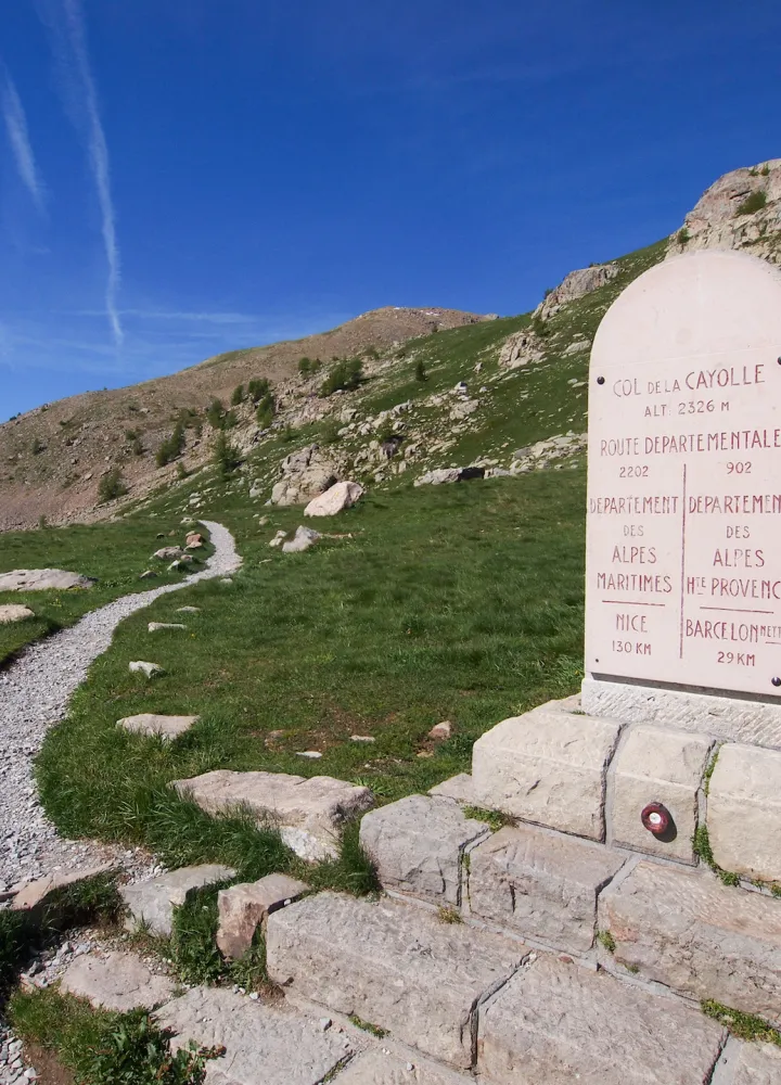 Il Col de la Cayolle, punto di partenza per le escursioni nel Parco Nazionale del Mercantour