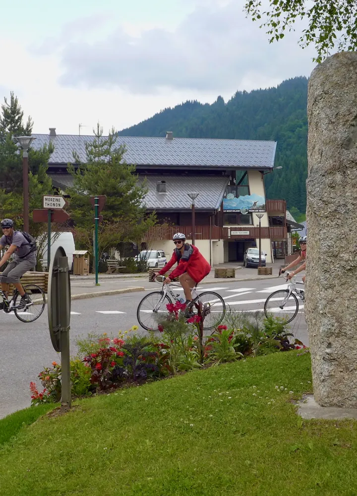 biciclette sul Col des Gets