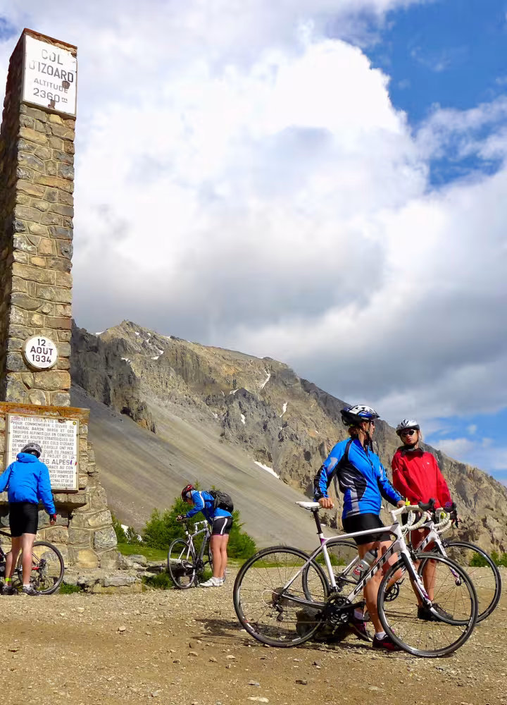 Passaggio al Col d'Izoard 2360 m