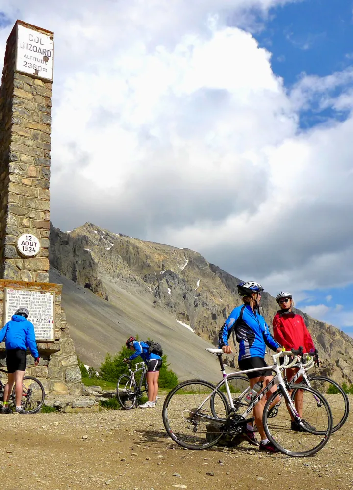 Passaggio al Col d'Izoard 2360 m