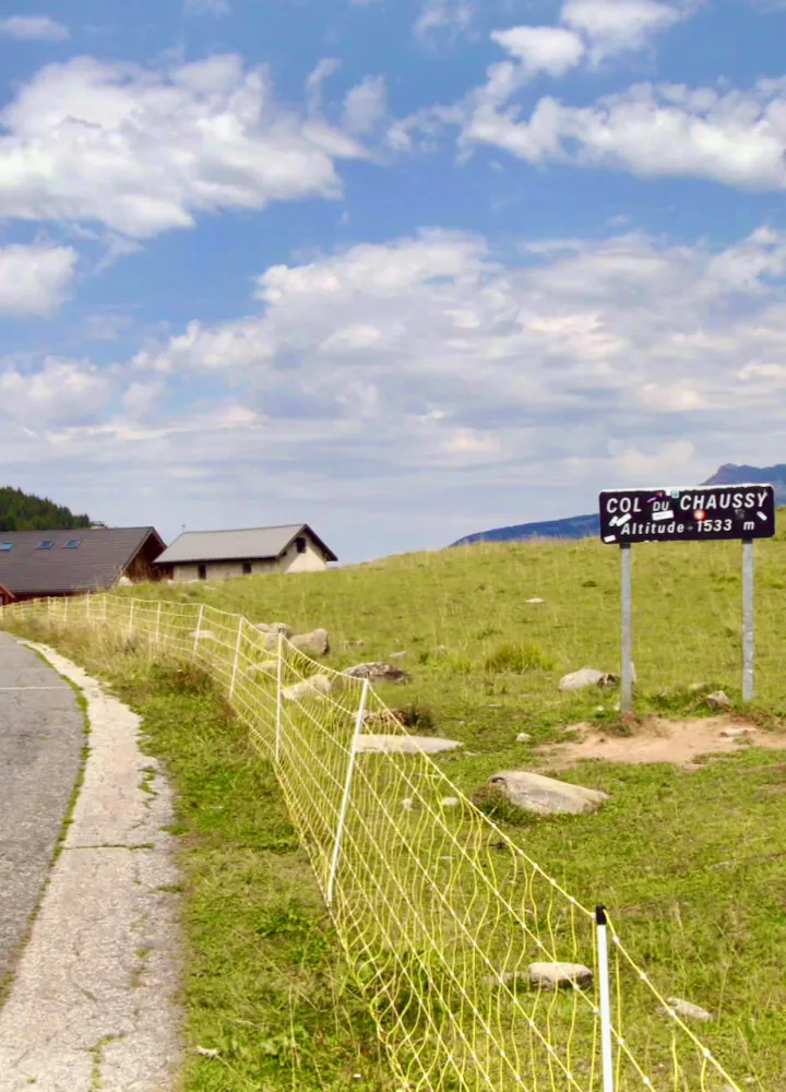 Passaggio sul Col de Chaussy