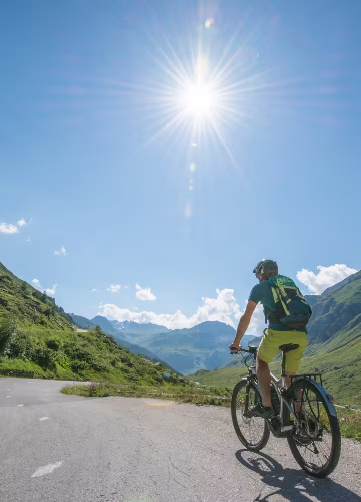 Il sole sull'Iseran