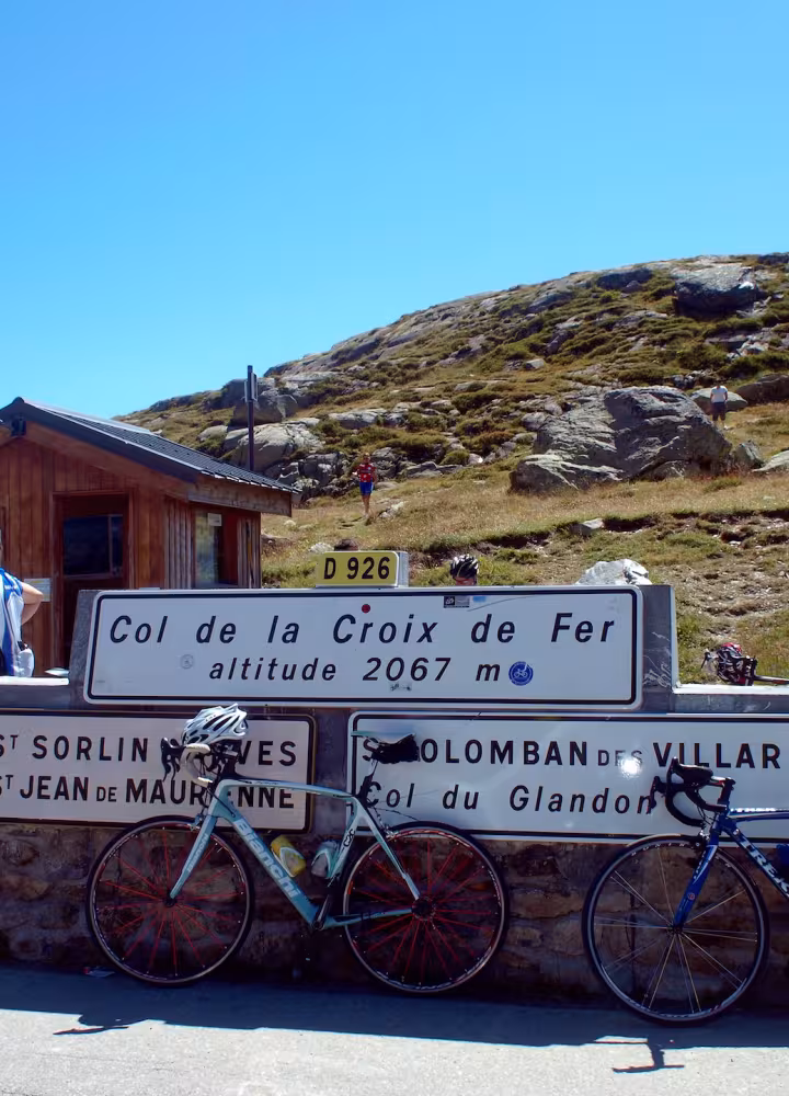 Vetta del passo della Croix de Fer