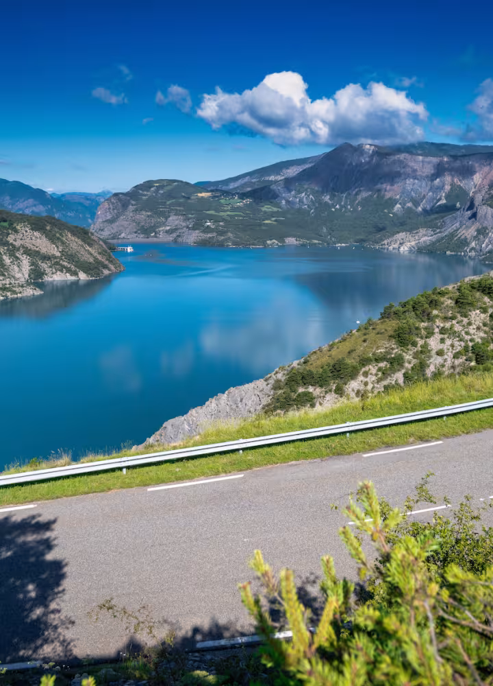 Lago e diga di Serre Ponçon