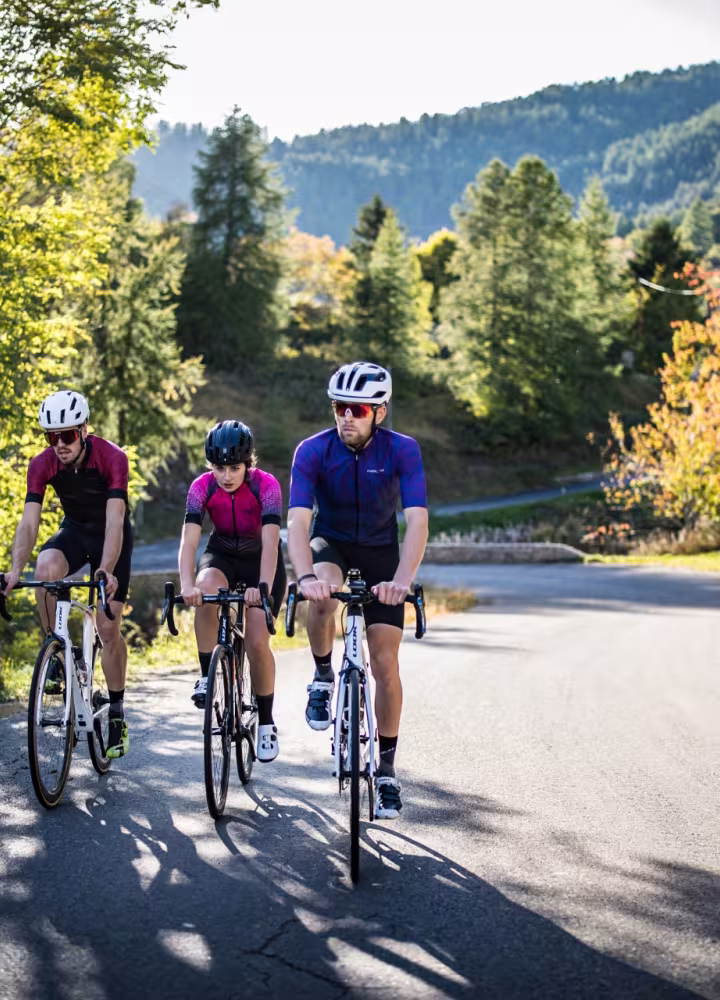 Biciclette all'arrivo a Nizza