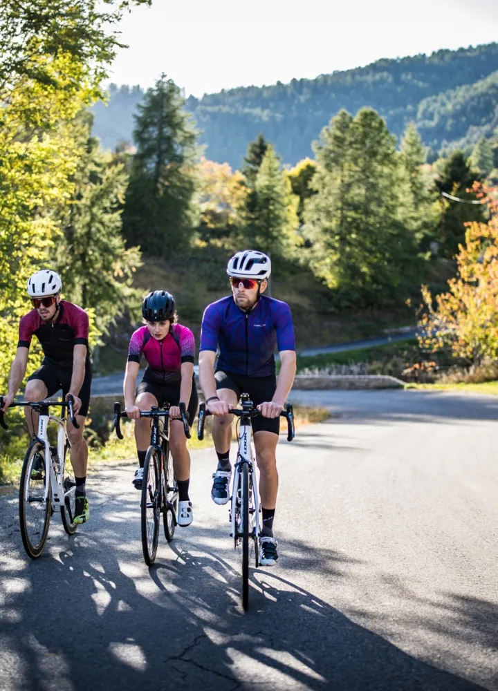 Biciclette all'arrivo a Nizza