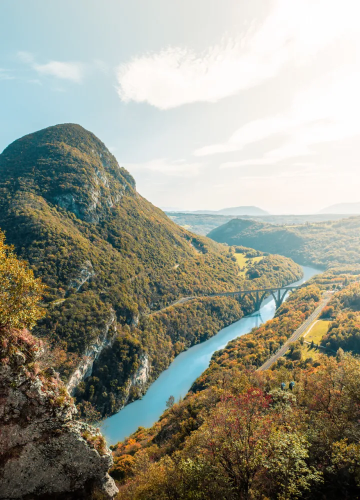 La Vuache in autunno