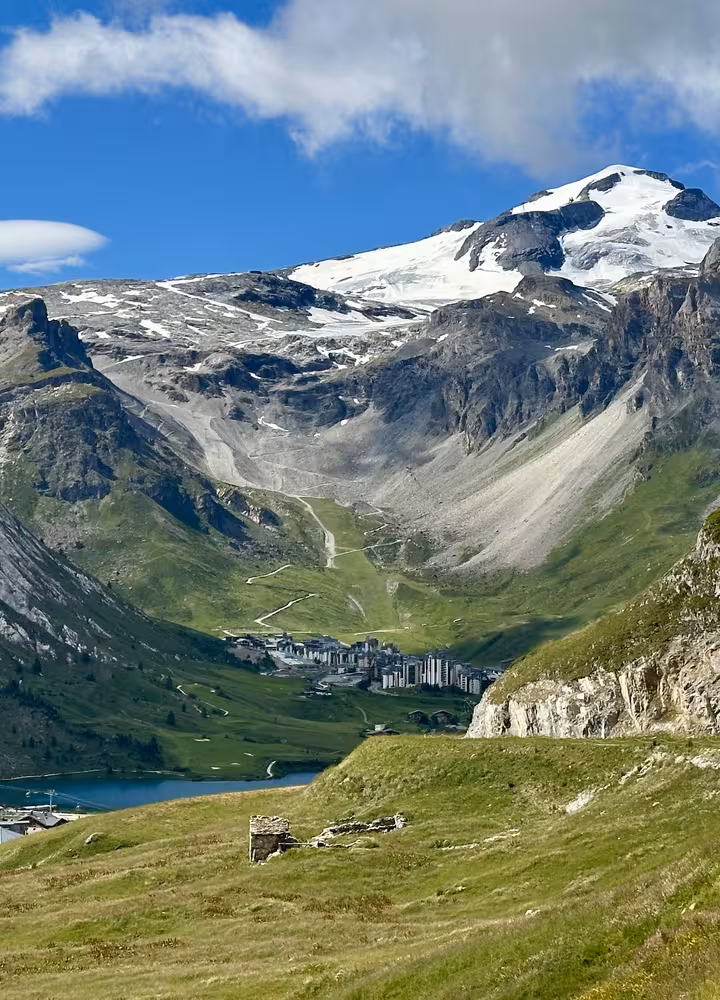 Percorso delle Grandi Alpi Ghiaia