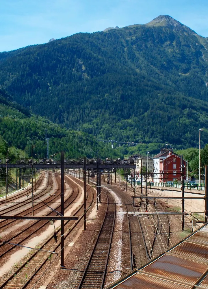 Arrivare in treno a Routes des Grandes Alpes in bicicletta