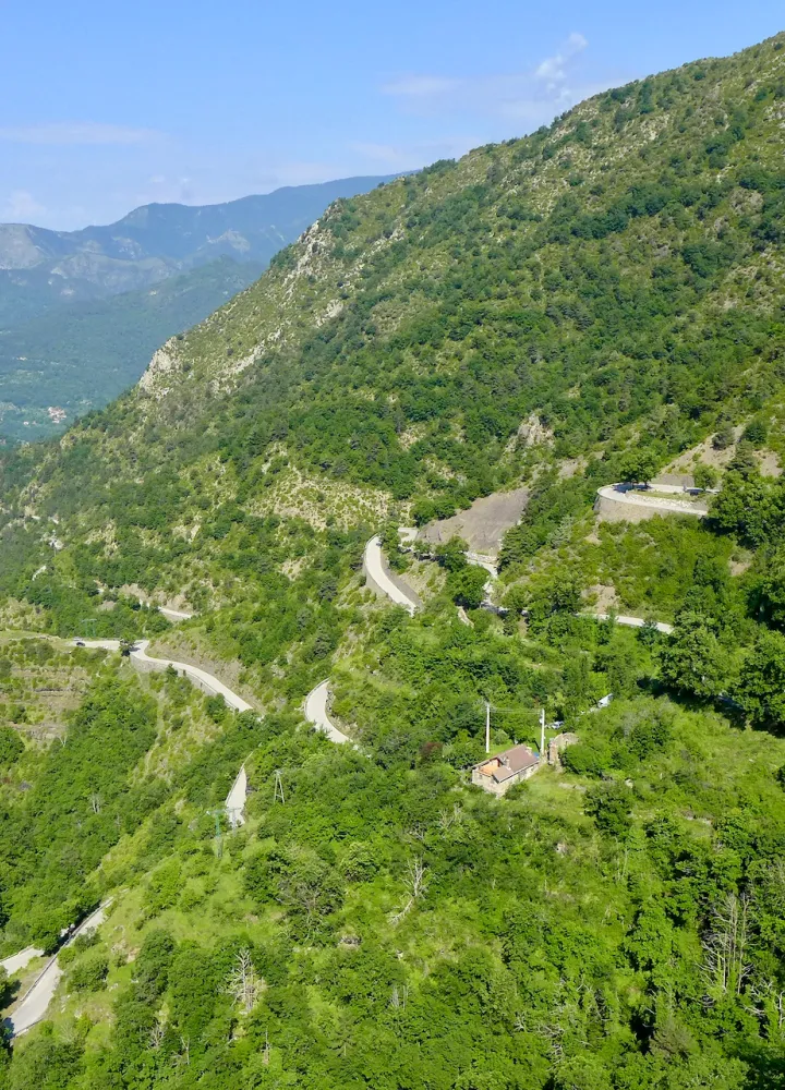 Versante nord del Col de Turini