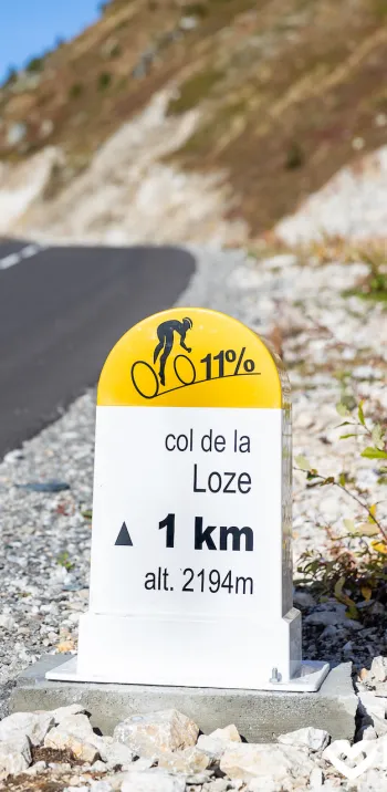 Terminal 1 km Col de la Loze