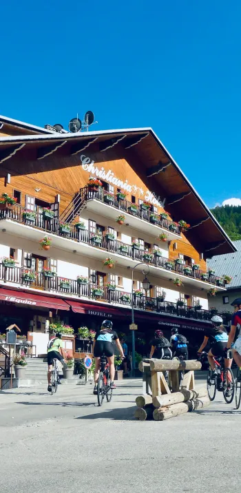 Arrivo in hotel a Valloire