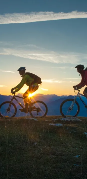 Il percorso per mountain bike Chemins du Soleil