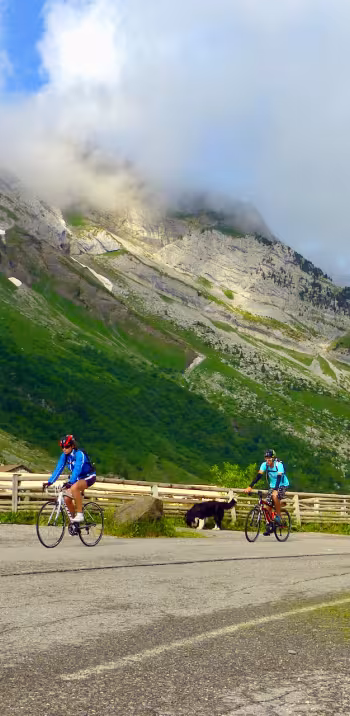 Attraversamento del passo degli Aravis