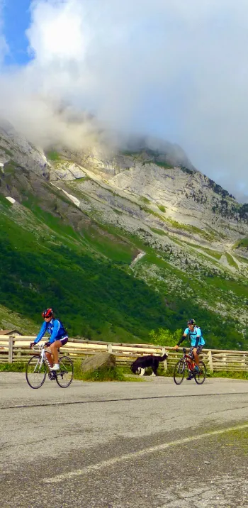 Attraversamento del passo degli Aravis