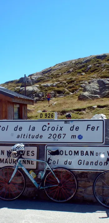 Vetta del passo della Croix de Fer