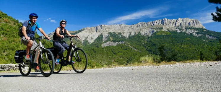 Ripide falesie nelle Prealpi di Digne