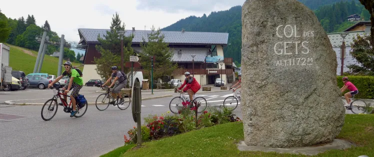 Col des Gets sulla Route des Grandes Alpes
