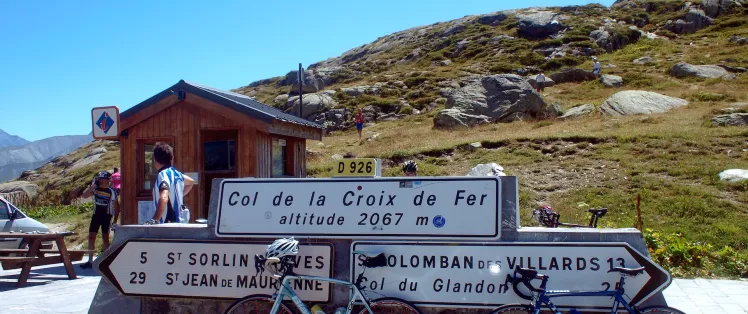 Vetta del passo della Croix de Fer