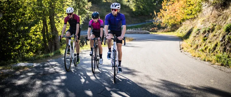 Biciclette all'arrivo a Nizza