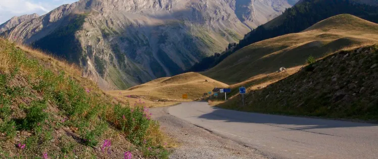Versante sud del Col de Vars, sulla costa dell'Ubaye