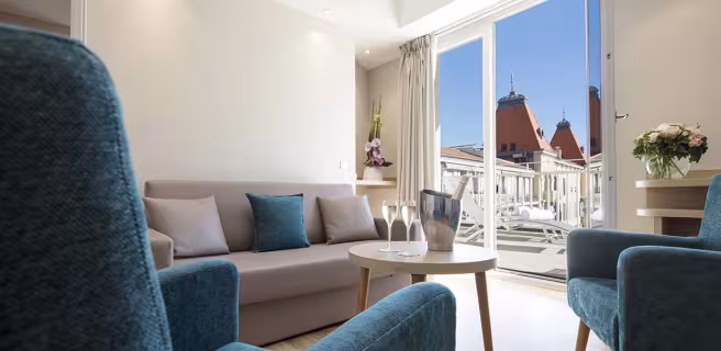 Suite présidentielle avec terrasse