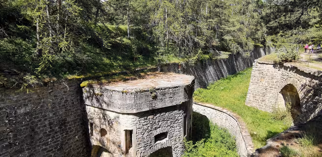 Forteresse de Tournoux - Batterie des Caurres