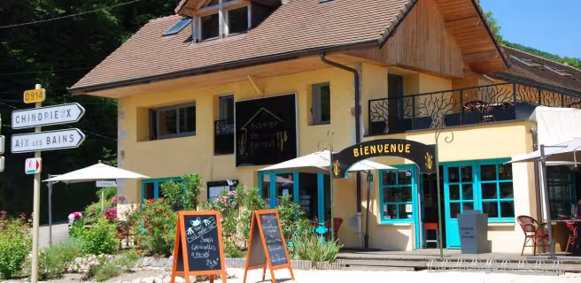 Restaurantaixlesbainsrivieradesalpesaubergedeportout