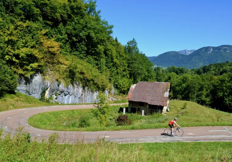 La salita al Col du Frêne