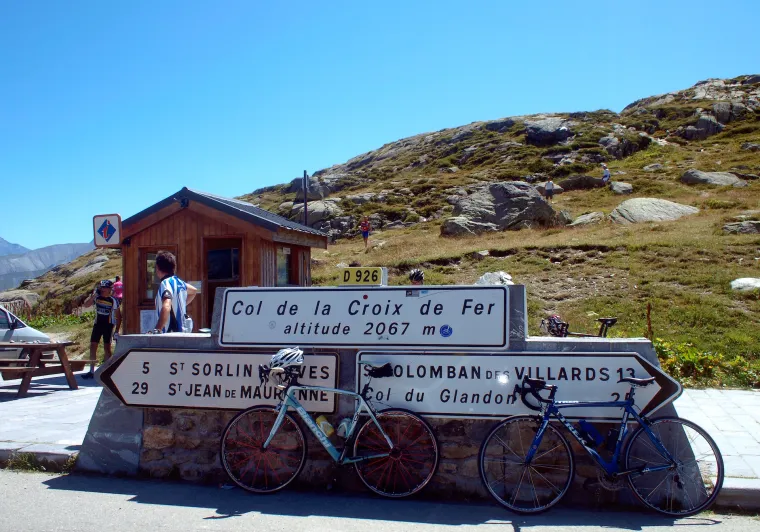 Vetta del passo della Croix de Fer