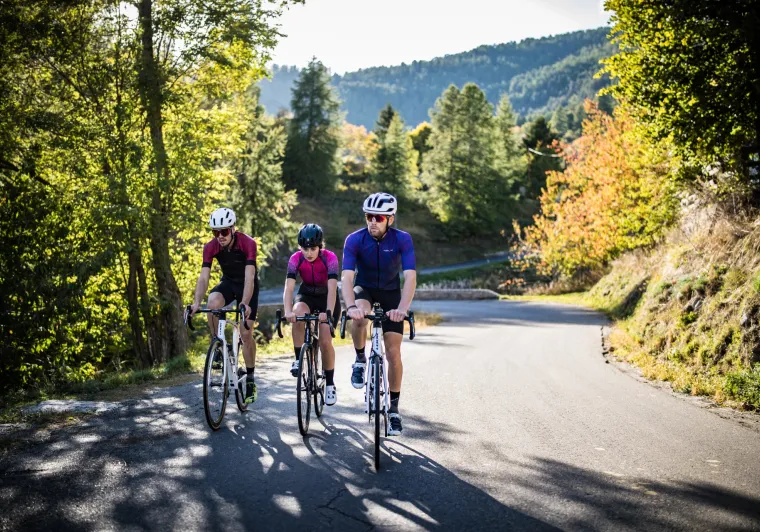 Biciclette all'arrivo a Nizza