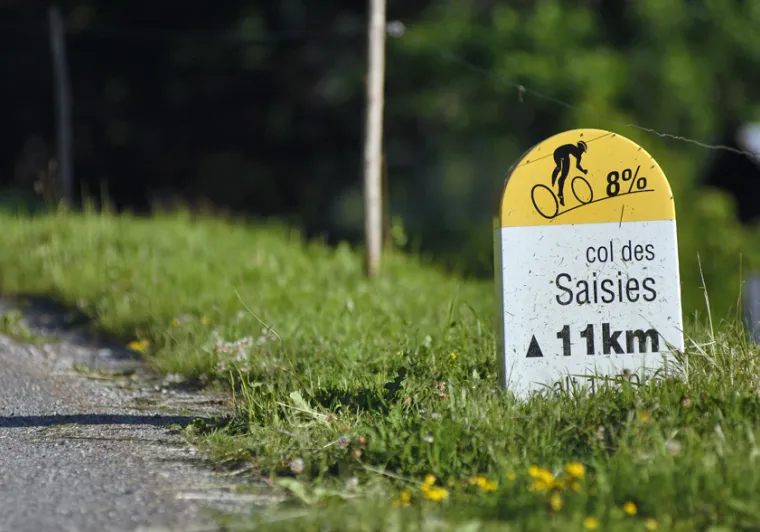 Salita al Col des Saisies dalla Val d'Arly