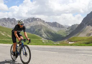 in bicicletta nella Maurienne-Galibier