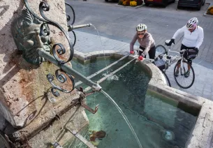 In bicicletta a Thonon-les-Bains