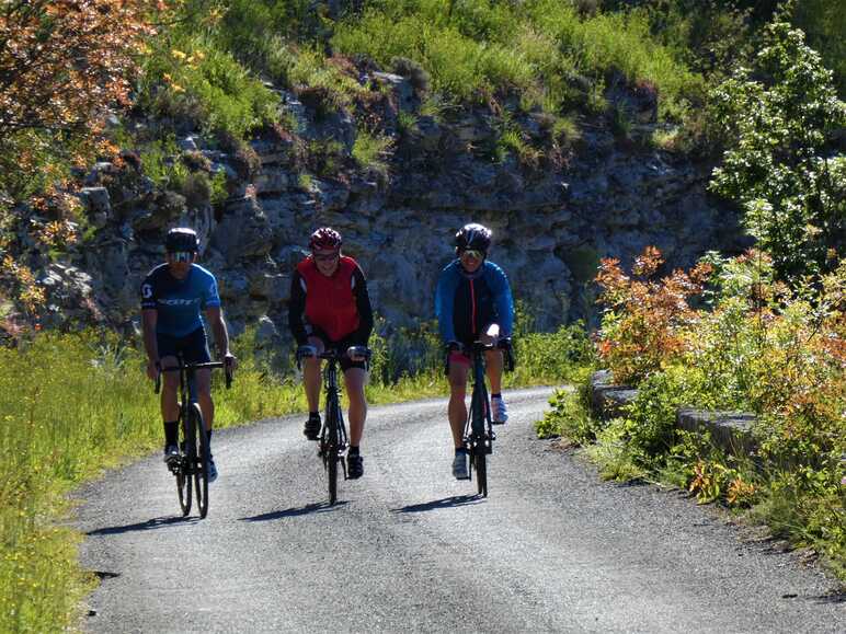 In bicicletta a Sisteron