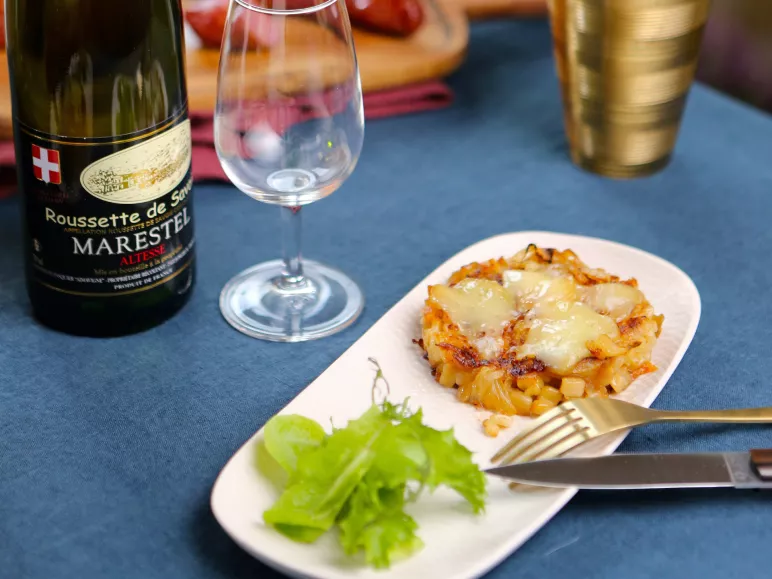 Galette di Crozets, Bauges Tomme e Vini di Savoia