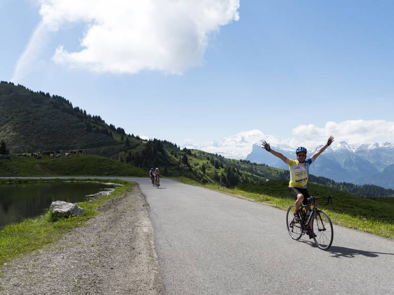 In bicicletta a Samoëns